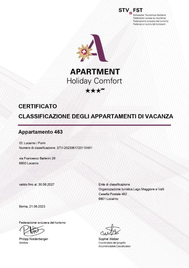 Appartamento 2,5 Con Piscina Nel Cuore Di Locarno 463 외부 사진